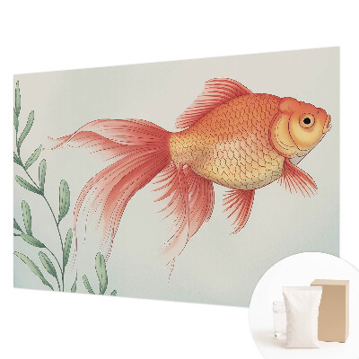 Modern wall mural featuring a water beauty design