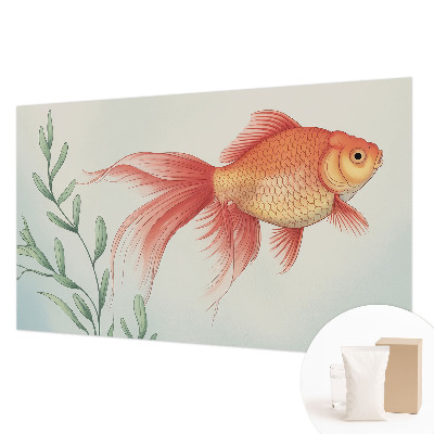 Modern wall mural featuring a water beauty design