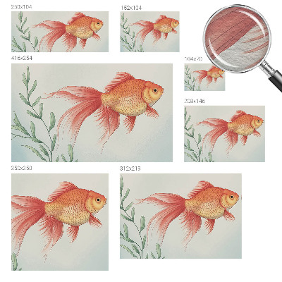 Modern wall mural featuring a water beauty design