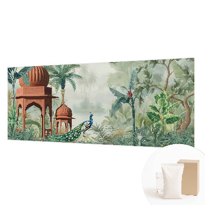Non-woven photo wallpaper Peacock Gardens