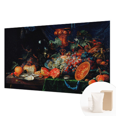 Photo wallpaper with a fruity abundance design