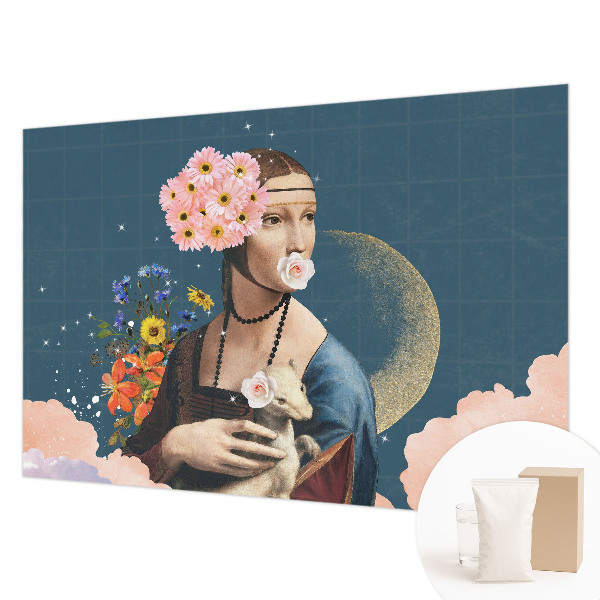 Wall mural for living room Floral elegance