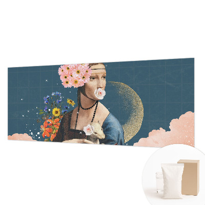 Wall mural for living room Floral elegance