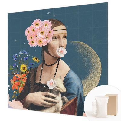 Wall mural for living room Floral elegance