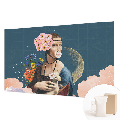 Wall mural for living room Floral elegance