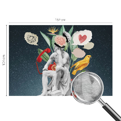 Wallpaper mural for living room Surrealist art