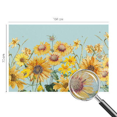 Bedroom wall mural wallpaper Summer garden