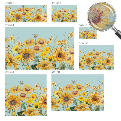 Bedroom wall mural wallpaper Summer garden