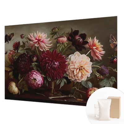 Modern wall mural for bedroom Floral majesty