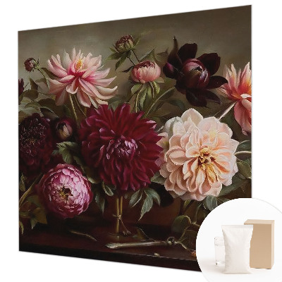 Modern wall mural for bedroom Floral majesty