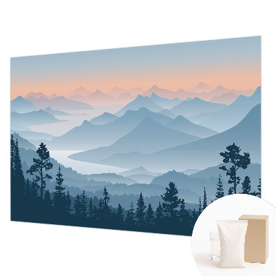 Modern wall mural Mountain panorama