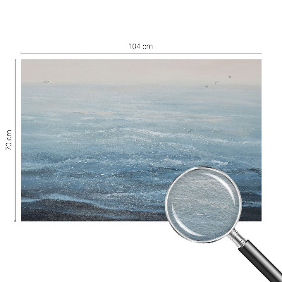 High quality photo wallpaper with a calm sea motif