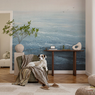 High quality photo wallpaper with a calm sea motif