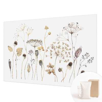 Non-woven wall mural Wildflowers
