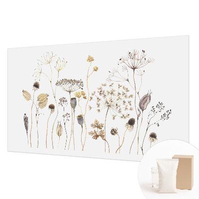 Non-woven wall mural Wildflowers