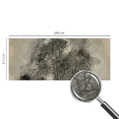 Photo wall mural Mysterious trees