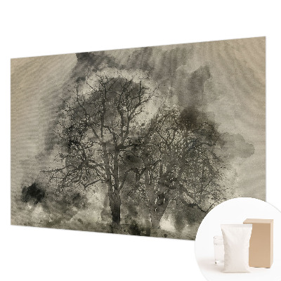 Photo wall mural Mysterious trees