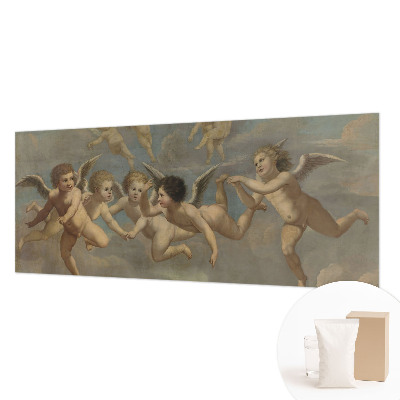 Wall mural for bedroom with angelic figures