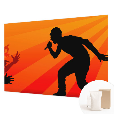 Large wallpaper mural Rhythmic scene