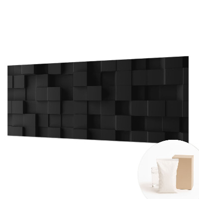 Large wall mural wallpaper with a three-dimensional cubes design