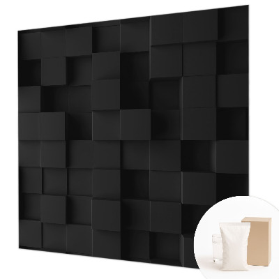 Large wall mural wallpaper with a three-dimensional cubes design