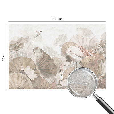 High quality wall mural wallpaper with an elegant nature design