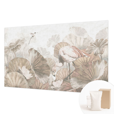 High quality wall mural wallpaper with an elegant nature design