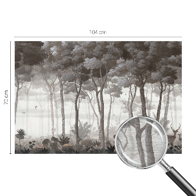 High quality photo wallpaper with a forest scene titled 