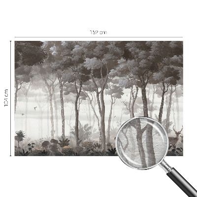 High quality photo wallpaper with a forest scene titled 