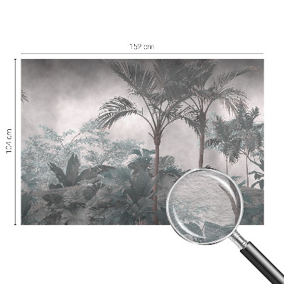 Non-woven photo wallpaper with an exotic nature motif