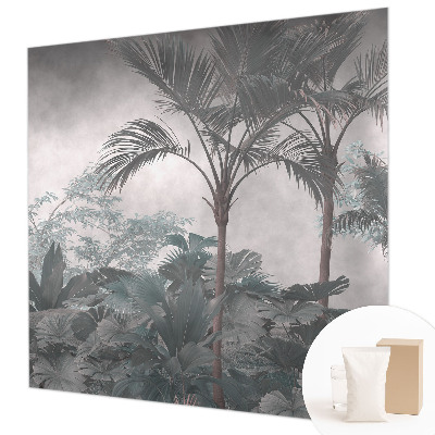 Non-woven photo wallpaper with an exotic nature motif