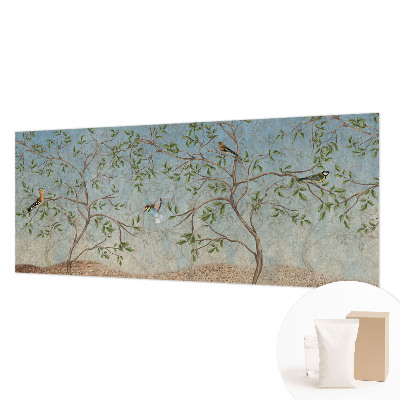 Wall mural Birds in the trees