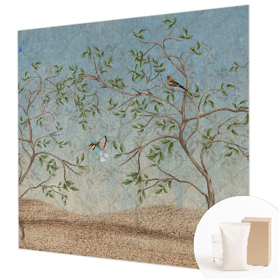 Wall mural Birds in the trees