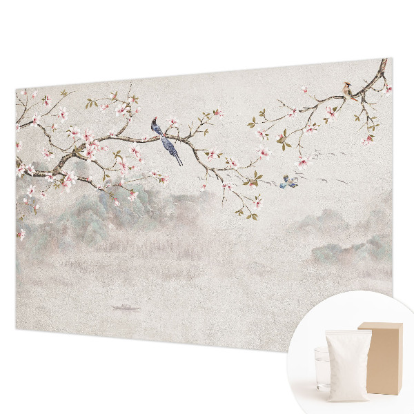 Large wallpaper mural Oriental landscape