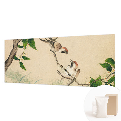 Large wall mural featuring the Classic Duo design