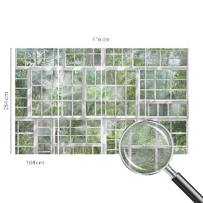 Custom size wall mural Green forest