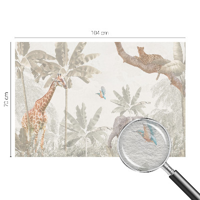 Modern wall mural Tropical oasis