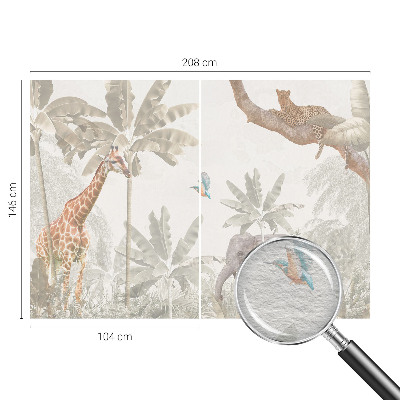 Modern wall mural Tropical oasis