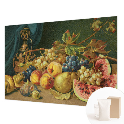 Premium photo wallpaper with a fruity charm design
