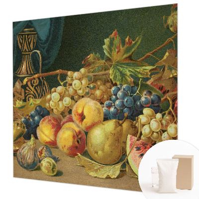 Premium photo wallpaper with a fruity charm design