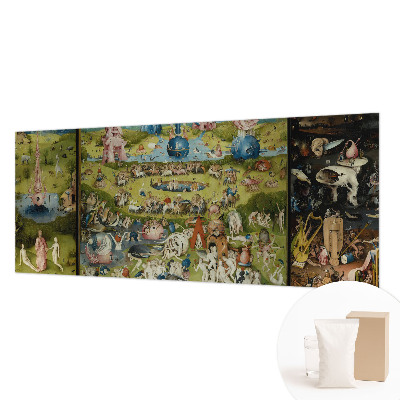 Decorative wall mural for living room with the 'The Secret Garden' design