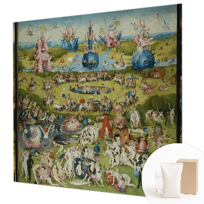 Decorative wall mural for living room with the 'The Secret Garden' design