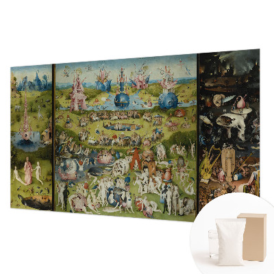 Decorative wall mural for living room with the 'The Secret Garden' design
