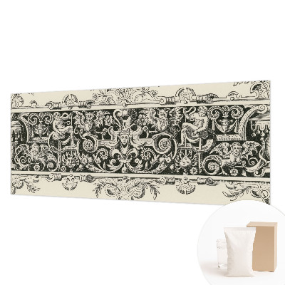 Wall mural featuring mythological motifs