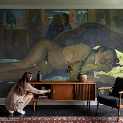 Premium wall mural for bedroom with an exotic peaceful design