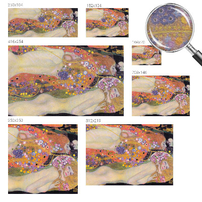 Wallpaper mural with a floral arrangement design