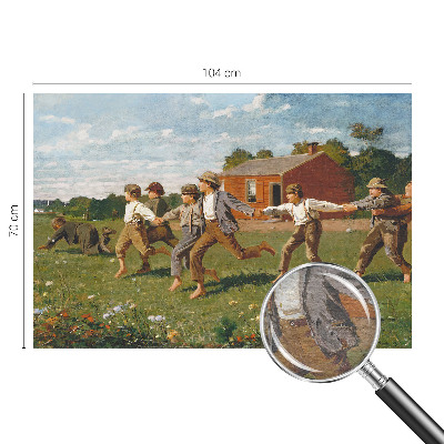 Photo wallpaper with a joyful, fun pattern