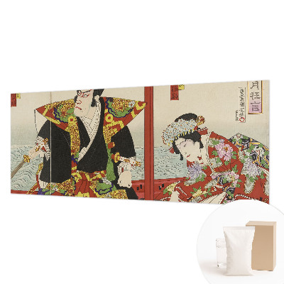 Photo wall mural with a Japanese theater scene