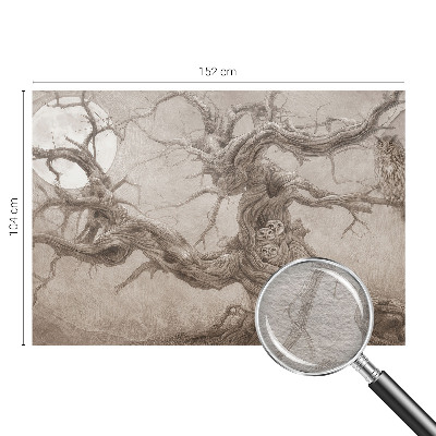 Wall mural for bedroom Night birds