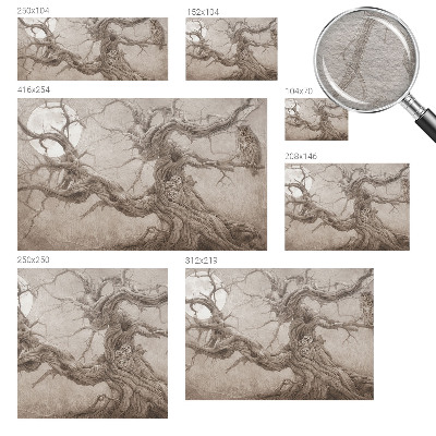 Wall mural for bedroom Night birds